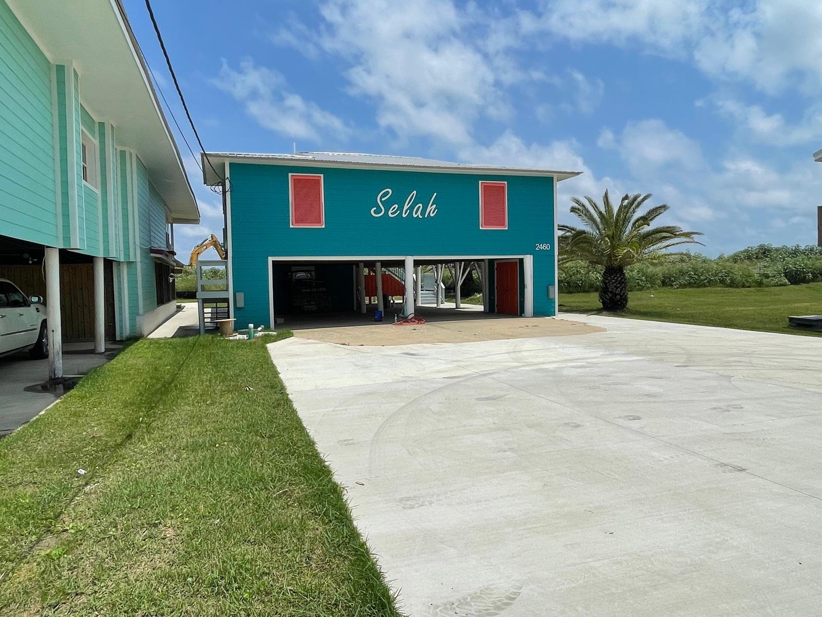 Selah beach house exterior — finished